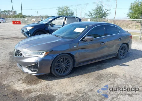 2021 Acura Ilx Premium A-Spec Packages/Technology A-Spec Packages from USA, damaged, VIN 19UDE2F8XMA008569